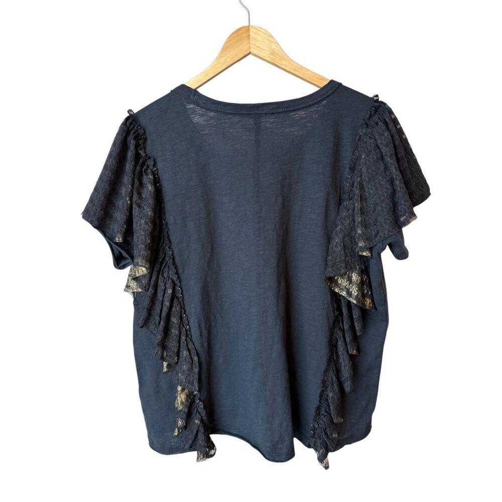 Anthropologie Pilcro Oversized Golden Hour Tee Size S - Picture 6 of 10